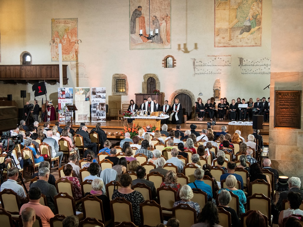 bohoslužba CČSH v Betlémské kapli v Praze